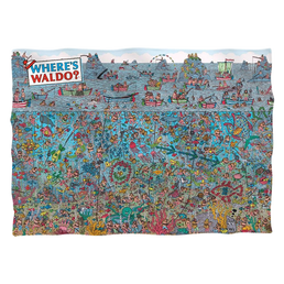 Where'S Waldo Sea Me (Front/Back Print) - Pillow Case Pillow Cases Where's Waldo   