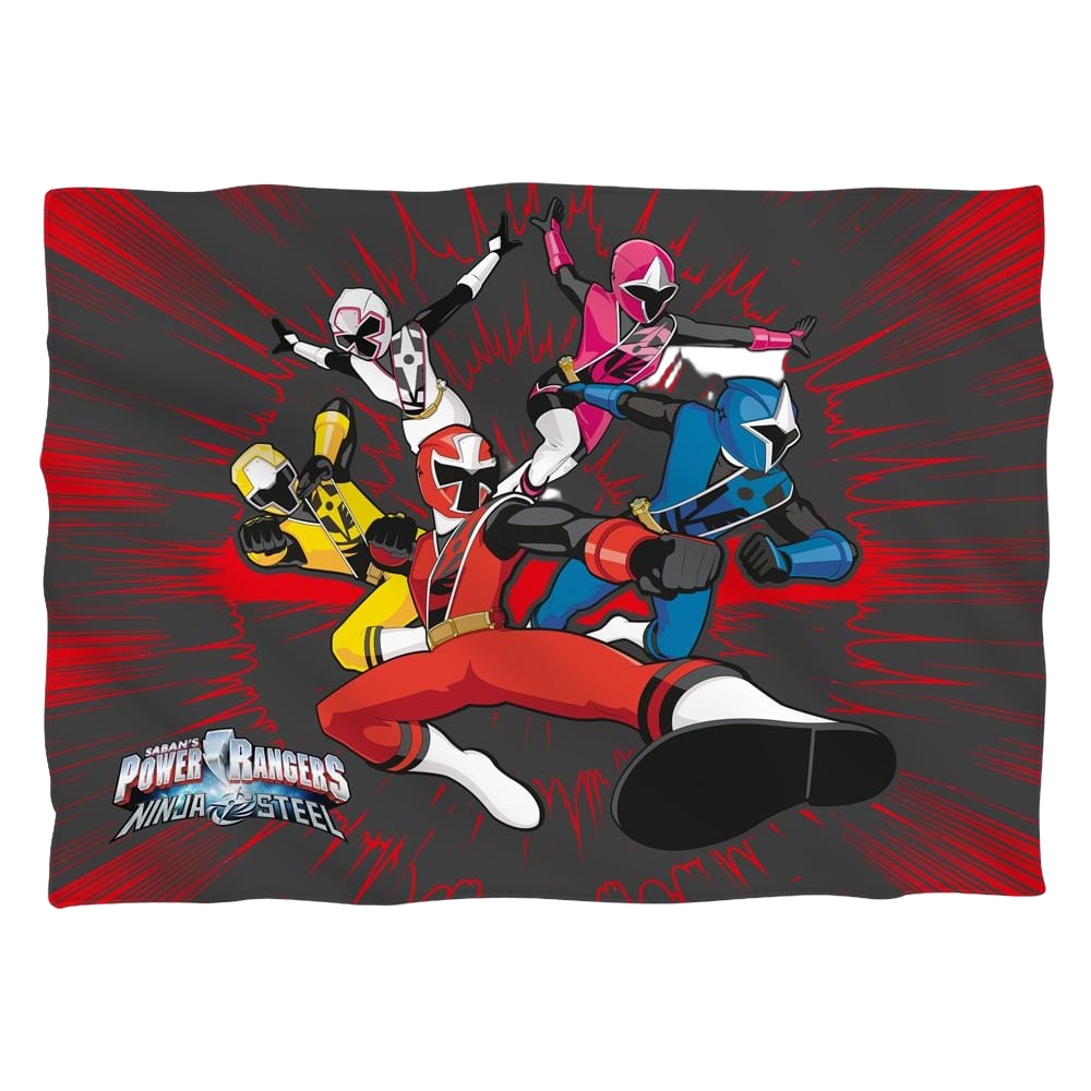 Power Rangers Ninja Steel Ninja Team (Front/Back Print) - Pillow Case Pillow Cases Power Rangers   