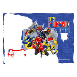 Power Rangers Its Morphin Time (Front/Back Print) - Pillow Case Pillow Cases Power Rangers   