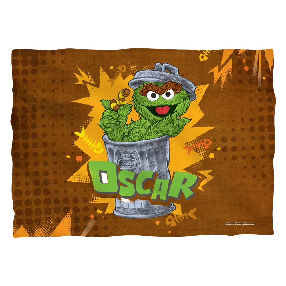 Sesame Street Oscar - Pillow Case Pillow Cases Sesame Street   