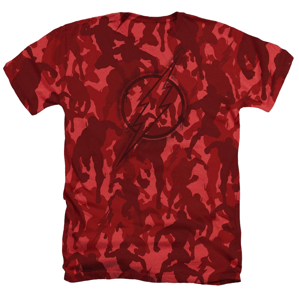 Flash, The Flash Camo - Men's All-Over Heather T-Shirt Men's All-Over Heather T-Shirt The Flash   