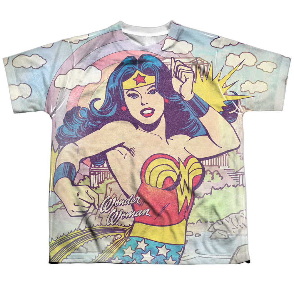 Wonder Woman Hometown Girl - Youth All-Over Print T-Shirt Youth All-Over Print T-Shirt (Ages 8-12) Wonder Woman   