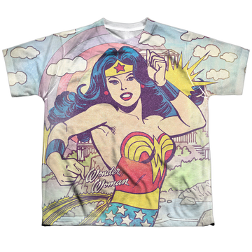 Wonder Woman Hometown Girl - Youth All-Over Print T-Shirt Youth All-Over Print T-Shirt (Ages 8-12) Wonder Woman   