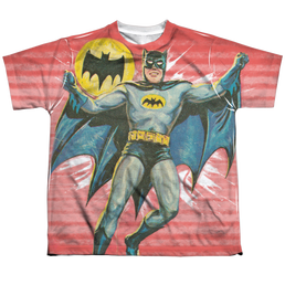 Batman Classic TV Series Wrong Question - Youth All-Over Print T-Shirt Youth All-Over Print T-Shirt (Ages 8-12) Batman   