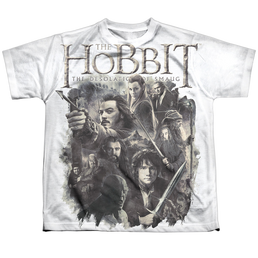 Hobbit Movie Trilogy, The Hollen Amarth - Youth All-Over Print T-Shirt Youth All-Over Print T-Shirt (Ages 8-12) The Hobbit   