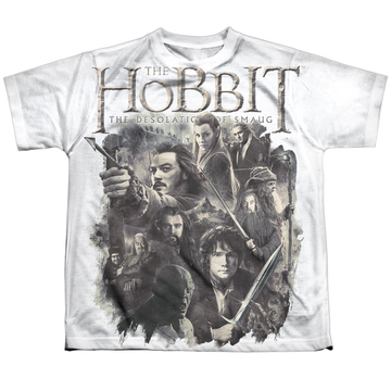 The Hobbit Hollen Amarth youth all-over print t-shirt for ages 8 to 12
