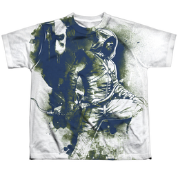 Arrow The Television Series Spray Paint - Youth All-Over Print T-Shirt Youth All-Over Print T-Shirt (Ages 8-12) Green Arrow   