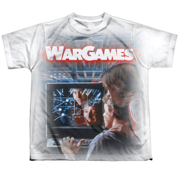 Wargames Poster - Youth All-Over Print T-Shirt Youth All-Over Print T-Shirt (Ages 8-12) Wargames   