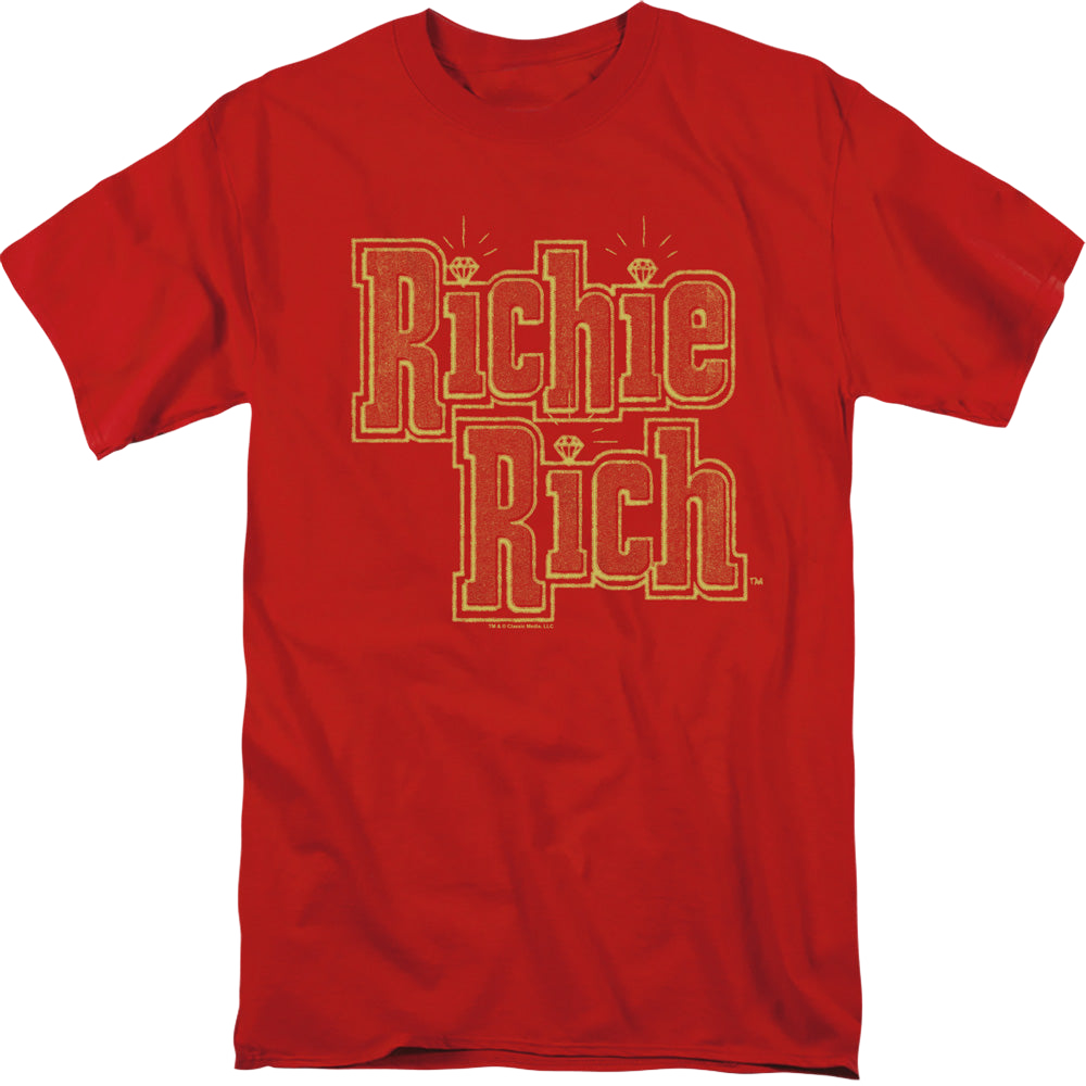 Richie Rich Stacked - Men's Regular Fit T-Shirt Men's Regular Fit T-Shirt Richie Rich   
