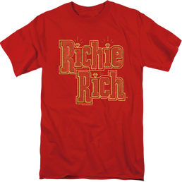 Richie Rich Stacked - Men's Regular Fit T-Shirt Men's Regular Fit T-Shirt Richie Rich   