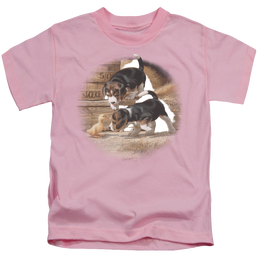 Wild Wings Getting Acquainted - Kid's T-Shirt Kid's T-Shirt (Ages 4-7) Wild Wings   