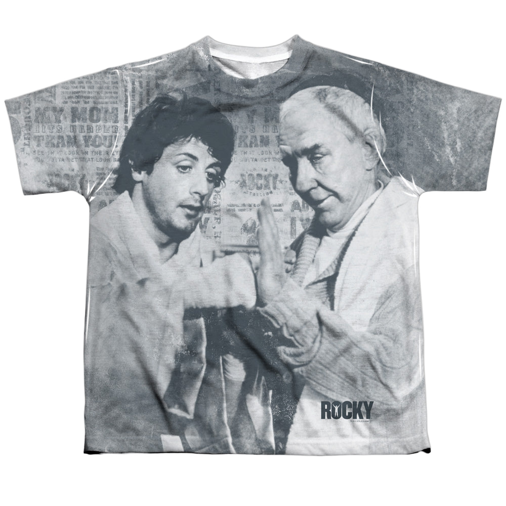 Rocky Ready - Youth All-Over Print T-Shirt Youth All-Over Print T-Shirt (Ages 8-12) Rocky   
