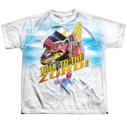 Power Rangers Dino Charge Talk To Zod - Youth All-Over Print T-Shirt Youth All-Over Print T-Shirt (Ages 8-12) Power Rangers   