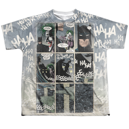 DC Batman Last Laugh - Youth All-Over Print T-Shirt Youth All-Over Print T-Shirt (Ages 8-12) Batman   
