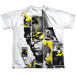 DC Batman 80Th Panels - Youth All-Over Print T-Shirt Youth All-Over Print T-Shirt (Ages 8-12) Batman   