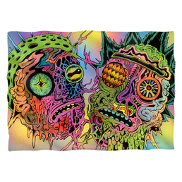 Rick and Morty Psychedelic Melt - Pillow Case Pillow Cases Rick and Morty   