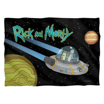 Rick and Morty In Space pillow case
