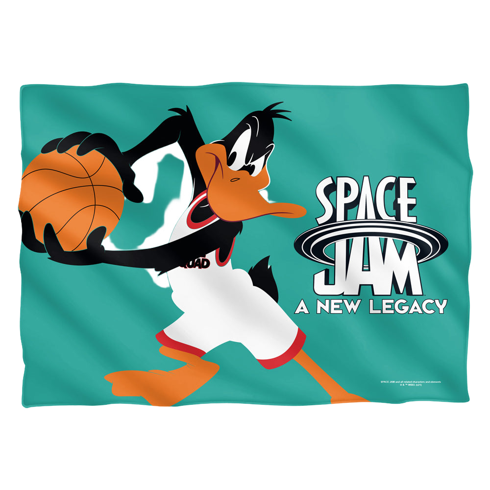 Space Jam - A New Legacy Daffy Mono Color - Pillow Case Pillow Cases Space Jam - A New Legacy   