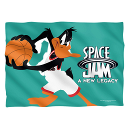 Space Jam - A New Legacy Daffy Mono Color - Pillow Case Pillow Cases Space Jam - A New Legacy   
