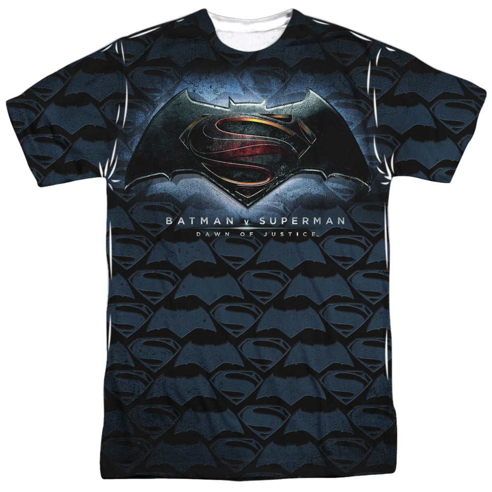 Batman v Superman Logo Pattern - Men's All-Over Print T-Shirt Men's All-Over Print T-Shirt Batman   