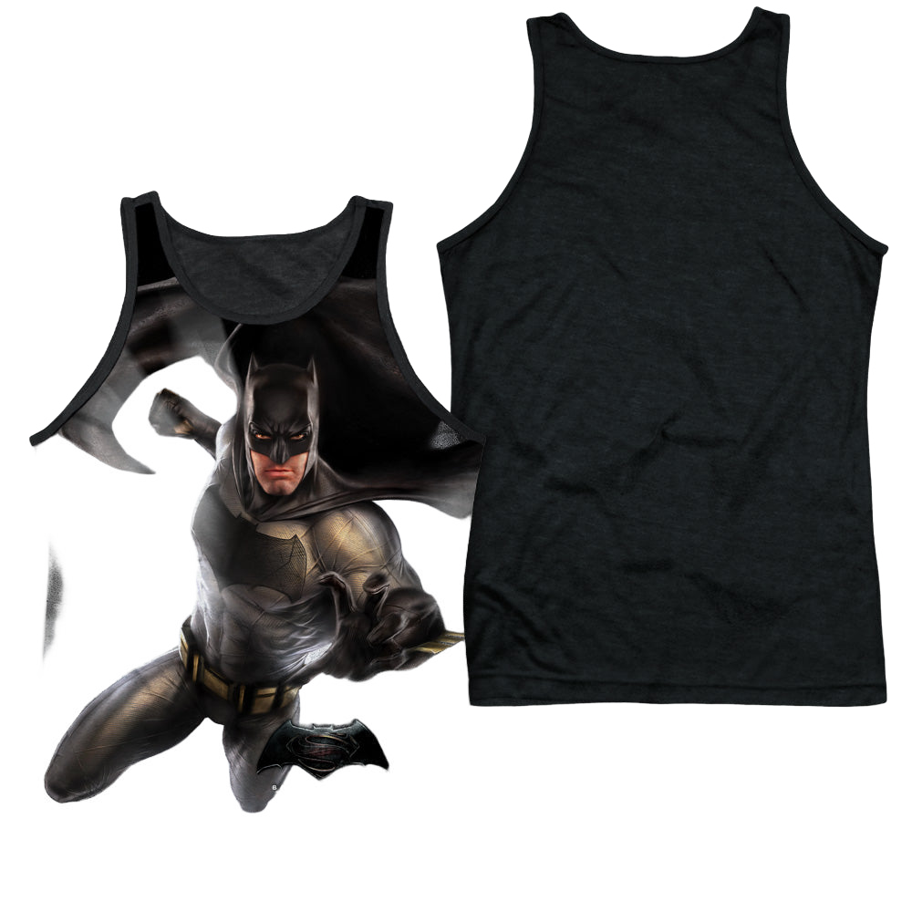 Batman v Superman Batman Light - Men's Black Back Tank Top Men's Black Back Tank Batman   