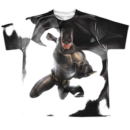 Batman v Superman Batman Light - Youth All-Over Print T-Shirt Youth All-Over Print T-Shirt (Ages 8-12) Batman   