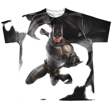 v Superman Batman Light youth all-over print t-shirt for ages 8 to 12