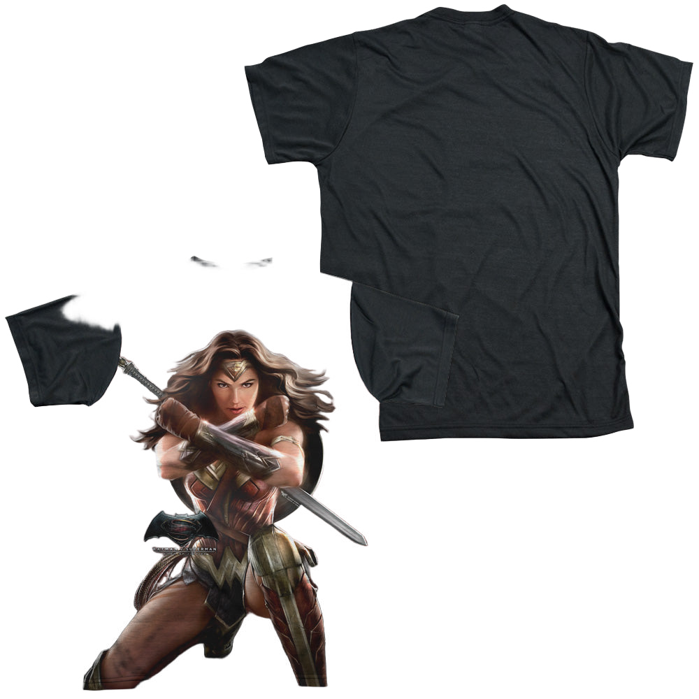 Batman v Superman Wonder Woman Light - Men's Black Back T-Shirt Men's Black Back T-Shirt Batman   