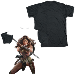 Batman v Superman Wonder Woman Light - Men's Black Back T-Shirt Men's Black Back T-Shirt Batman   
