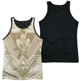 Batman v Superman Greek Goddess - Men's Black Back Tank Top Men's Black Back Tank Batman   
