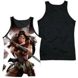 Batman v Superman Wonder Woman Light - Men's Black Back Tank Top Men's Black Back Tank Batman   