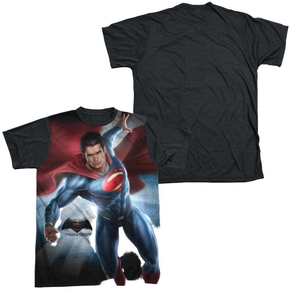 Batman v Superman Superman Light - Men's Black Back T-Shirt Men's Black Back T-Shirt Batman   