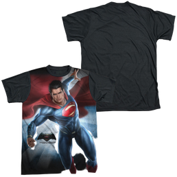 Batman v Superman Superman Light - Men's Black Back T-Shirt Men's Black Back T-Shirt Batman   