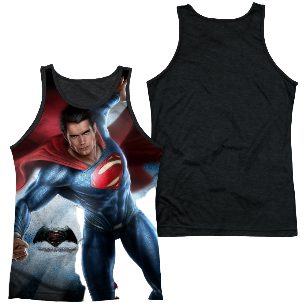 Batman v Superman Superman Light - Men's Black Back Tank Top Men's Black Back Tank Batman   