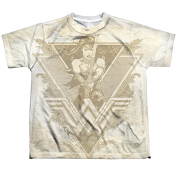 Batman v Superman Greek Goddess - Youth All-Over Print T-Shirt Youth All-Over Print T-Shirt (Ages 8-12) Batman   