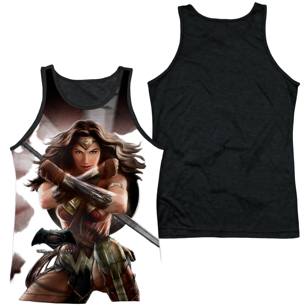 Batman v Superman Wonder Woman Light - Men's Black Back Tank Top Men's Black Back Tank Batman   