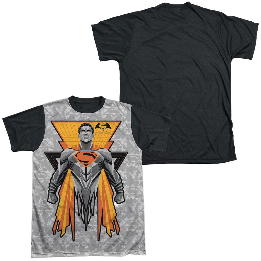 Batman v Superman Super Tech Sub - Men's Black Back T-Shirt Men's Black Back T-Shirt Batman   