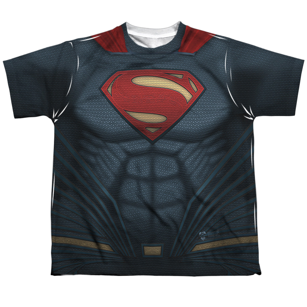 Batman v Superman Superman Uniform - Youth All-Over Print T-Shirt Youth All-Over Print T-Shirt (Ages 8-12) Batman   