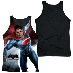 Batman v Superman Superman Light - Men's Black Back Tank Top Men's Black Back Tank Batman   