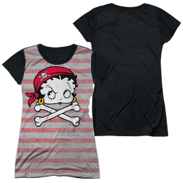 Betty Boop Rrrr Boop - Juniors Black Back T-Shirt Juniors Black Back T-Shirt Betty Boop   