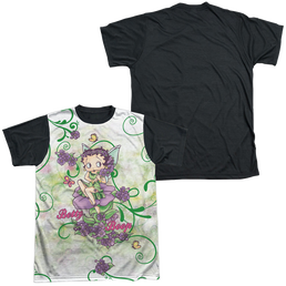 Betty Boop Flower Fairy - Men's Black Back T-Shirt Men's Black Back T-Shirt Betty Boop   