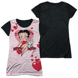 Betty Boop Sweetheart - Juniors Black Back T-Shirt Juniors Black Back T-Shirt Betty Boop   