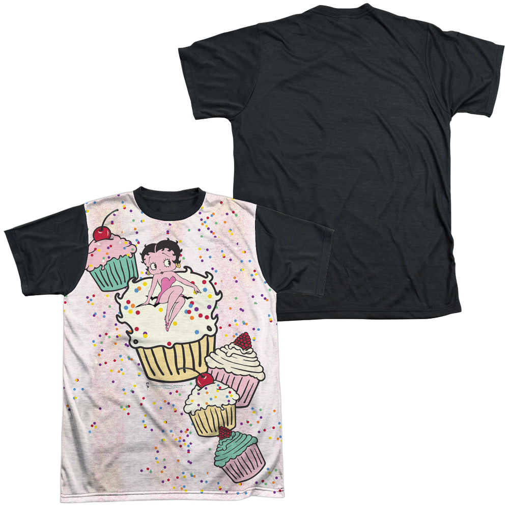 Betty Boop Cake Boop - Men's Black Back T-Shirt Men's Black Back T-Shirt Betty Boop   