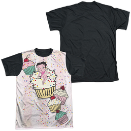 Betty Boop Cake Boop - Men's Black Back T-Shirt Men's Black Back T-Shirt Betty Boop   