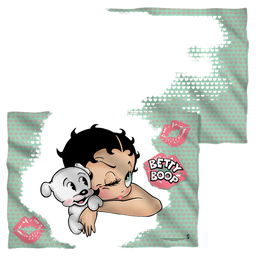 Betty Boop Goodnight Kiss (Front/Back Print) - Pillow Case Pillow Cases Betty Boop   