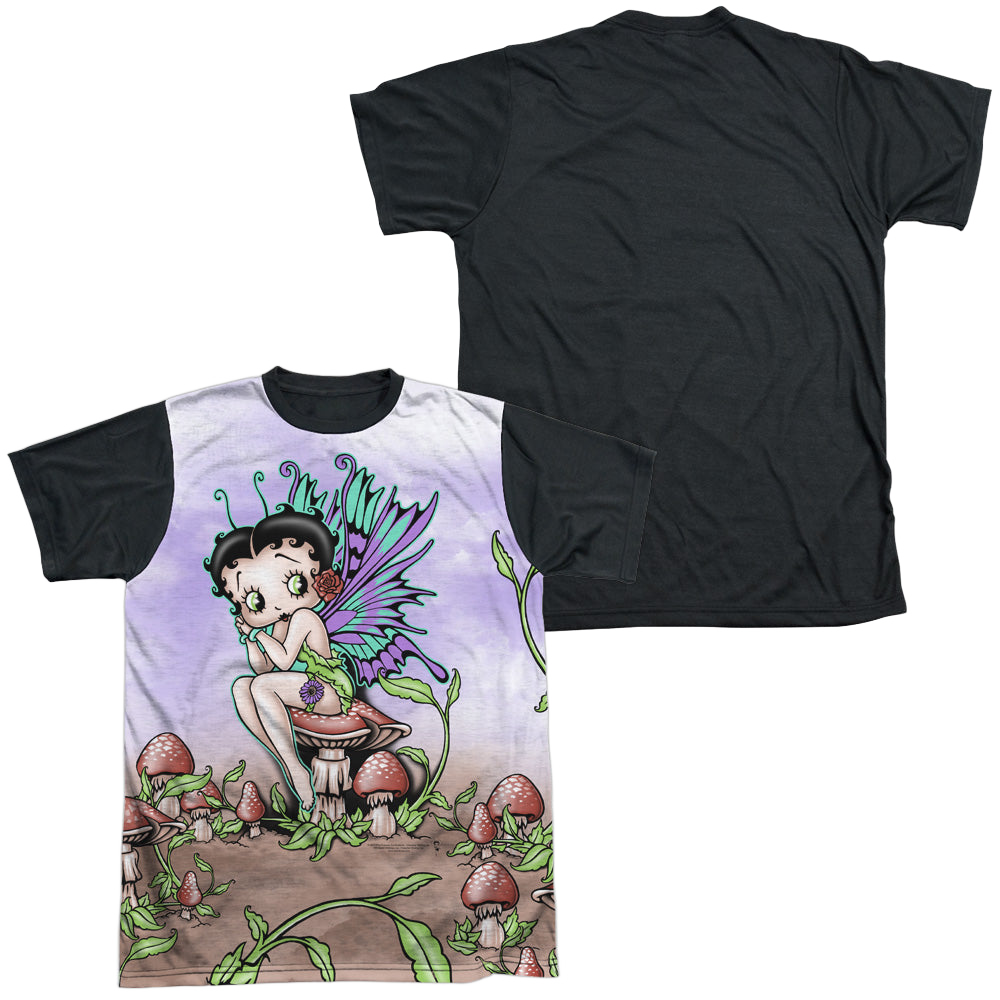 Betty Boop Fairy - Men's Black Back T-Shirt Men's Black Back T-Shirt Betty Boop   