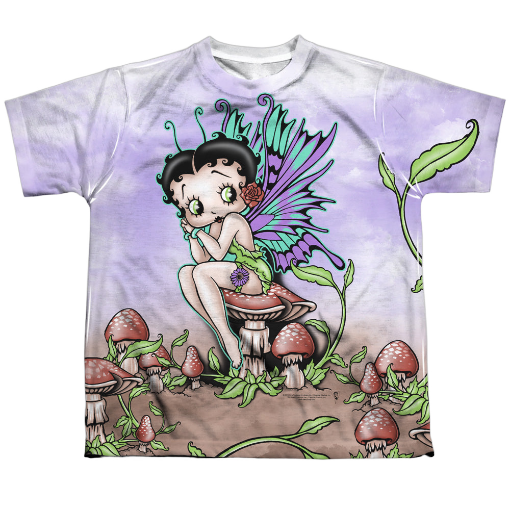 Betty Boop Fairy - Youth All-Over Print T-Shirt Youth All-Over Print T-Shirt (Ages 8-12) Betty Boop   