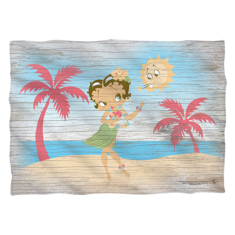 Betty Boop Hula Boop (Front/Back Print) - Pillow Case Pillow Cases Betty Boop   