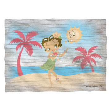 Betty Boop Hula Boop (Front/Back Print) - Pillow Case Pillow Cases Betty Boop   