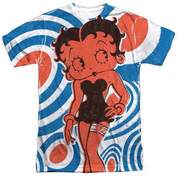 Betty Boop Mod Rings men's all-over print t-shirt